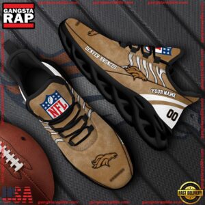 National Football League Denver Broncos Air Max Shoes Air Cushion Sneakers