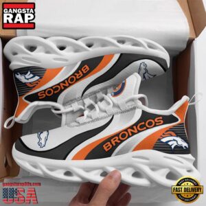 National Football League Denver Broncos Football Air Max Shoes Air Cushion Sneakers
