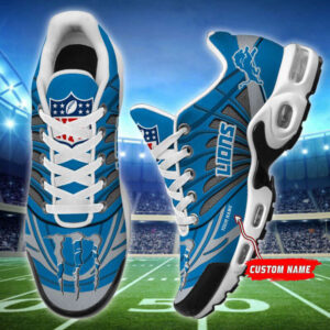 Detroit Lions Air Max Plus Sport Sneakers For Fan Gifts