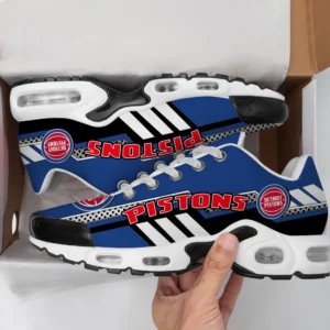 Detroit Pistons Personalized Name Team Mix Colors Sport Team Air Max Shoes Air Cushion Sneakers 534lf-1105