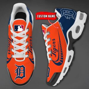 Detroit Tigers Team Logo Baseball God Wings Air Max Shoes Sneaker