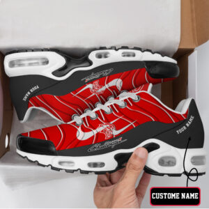 Dodge Challenger Vibrant Wave Custom Name Air Max Shoes Air Cushion Sneakers