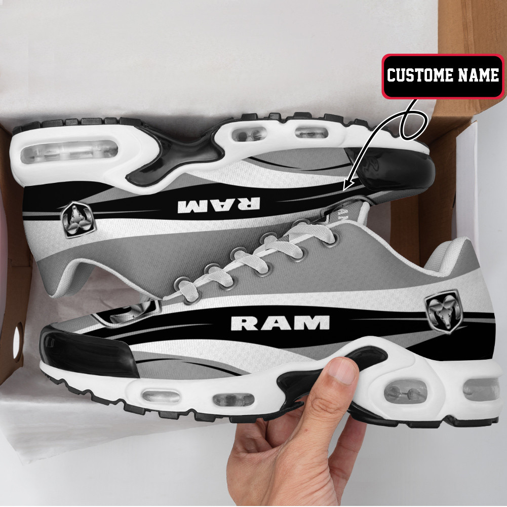 Dodge Ram Wave Style Custom Name Air Max Shoes Air Cushion Sneakers 1 Dodge Ram Wave Style Custom Name Air Max Shoes Air Cushion Sneakers