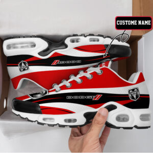 Dodge Wave Style Custom Name Air Max Shoes Air Cushion Sneakers