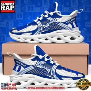 Duke Blue Devils Custom Name Clunky Sneaker Max Soul Shoes