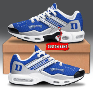 Duke Blue Devils Personalized Name Team Logo Mix Colors Star Line Air Max Shoes Air Cushion Sneakers