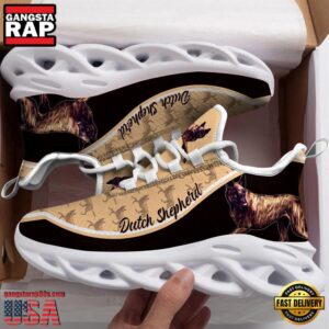 Dutch Shepherd Dogs Lover Air Max Shoes Air Cushion Sneakers, Running Sneakers