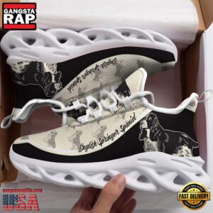 English Springer Spaniel Dogs Lover Air Max Shoes Air Cushion Sneakers, Running Sneakers