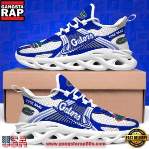 Florida Gators Custom Name Clunky Sneaker Max Soul Shoes