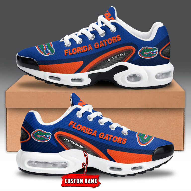 Florida Gators Personalized Name Team Logo Mix Colors Oval Line Shoes Air Cushion Sneakers 1 Florida Gators Personalized Name Team Logo Mix Colors Oval Line Shoes Air Cushion Sneakers