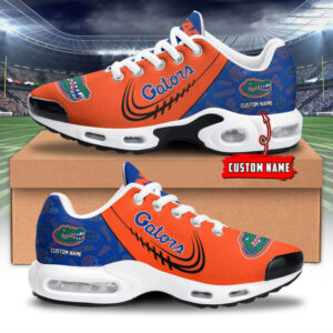 Florida Gators Personalized Name Team Logo Mix Colors Stitch Line Shoes Air Cushion Sneakers