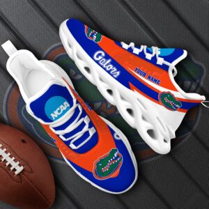 Florida Gators White Max Soul Shoes 2025 Versions Custom Your Name, Sports Gift For Fan Ph019