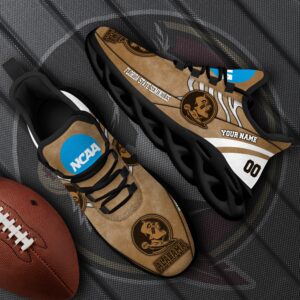 Florida State Seminoles Black Max Soul Shoes 2025 Versions Custom Your Name And Number 312
