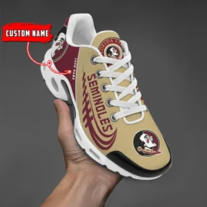 Florida State Seminoles Personalized Name Team Mix Colors Sport Team Air Max Shoes Air Cushion Sneakers 555rt-4252