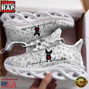 Frenchie Dad Dogs Lover Air Max Shoes Air Cushion Sneakers, Running Sneakers