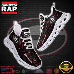 Georgia Bulldogs Custom Name Clunky Unique Air Max Shoes Air Cushion Sneakers