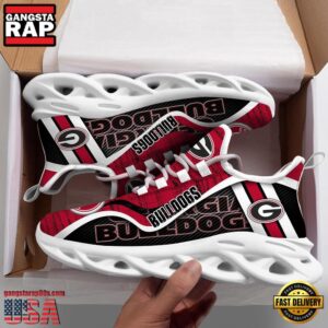 Georgia Bulldogs NCAA Clunky Air Max Shoes Air Cushion Sneakers