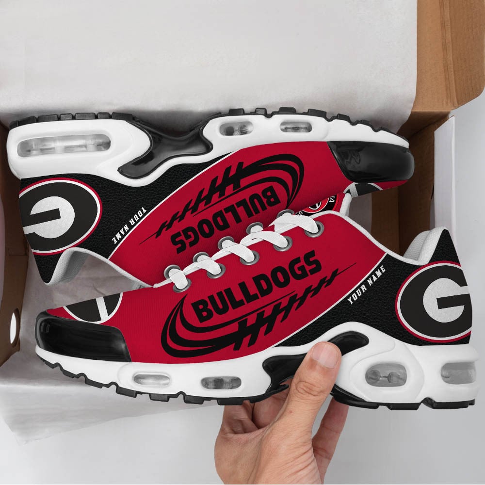 Georgia Bulldogs Personalized Air Max Shoes Air Cushion Sneakers 1 Georgia Bulldogs Personalized Air Max Shoes Air Cushion Sneakers