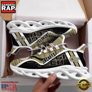 Georgia Tech Yellow Jackets NCAA Clunky Air Max Shoes Air Cushion Sneakers