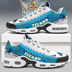 Gold Coast Titans Air Max Plus Shoes Sneakers For Men And Women