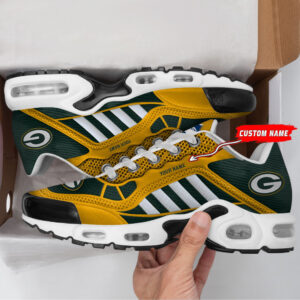Green Bay Packers Personalized Plus Air Max Sneaker Shoes