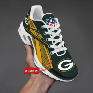Green Bay Packers Premium Air Max Plus Sport Sneakers For Fan Gifts