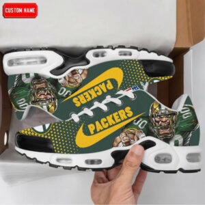 Green Bay Packers Premium Shoes Air Cushion Sneakers