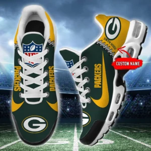 Green Bay Packers Sport Team Air Max Shoes Air Cushion Sneakers 809rv-6777