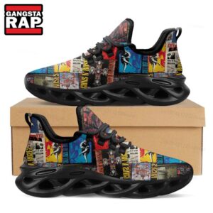Guns N Roses Fans Lover Air Max Shoes Air Cushion Sneakers Running Sneaker