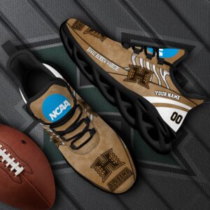 Hawaii Rainbow Warriors Black Max Soul Shoes 2025 Versions Custom Your Name And Number 312