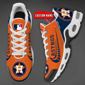 Houston Astros Team Logo Baseball God Wings Air Max Shoes Sneaker