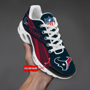 Houston Texans Custom Name Air Max Shoes Air Cushion Sneakers