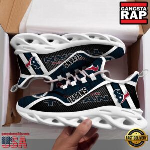 Houston Texans National Football League Clunky Air Max Shoes Air Cushion Sneakers Gift For Fans