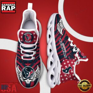National Football League Houston Texans Team Sport Air Max Shoes Air Cushion Sneakers