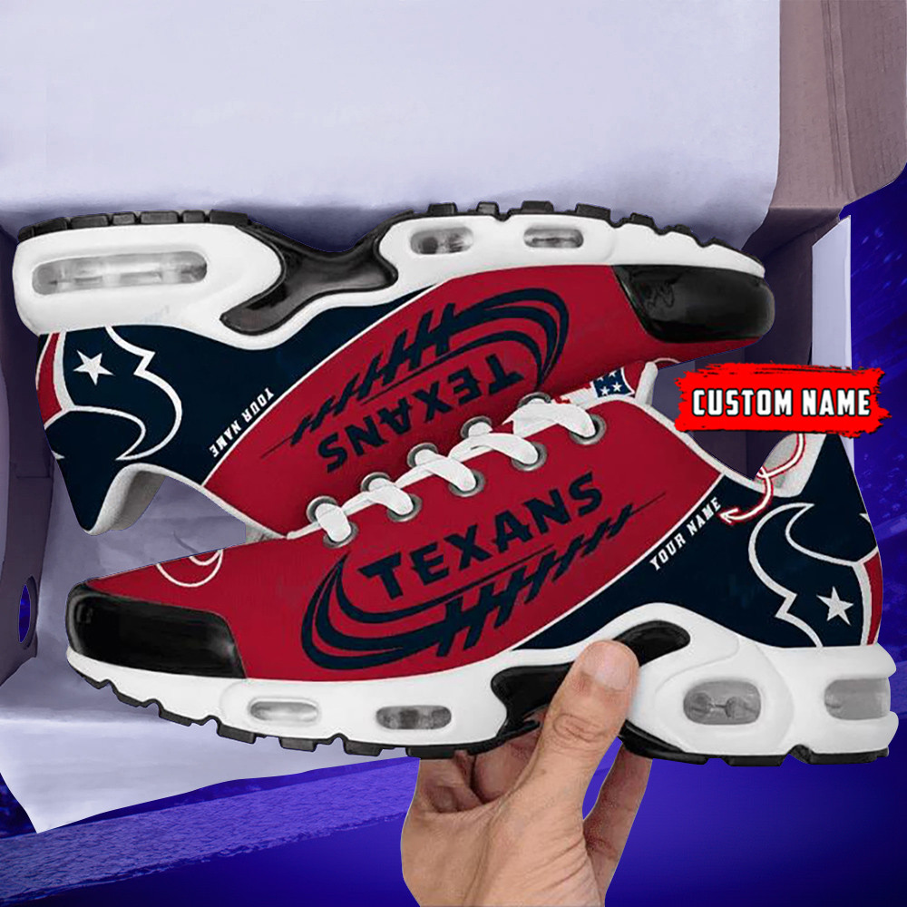 Houston Texans Personalized Air Max Shoes Air Cushion Sneakers 1 Houston Texans Personalized Air Max Shoes Air Cushion Sneakers
