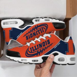 Illinois Fighting Illini-custom Name-tn Shoes
