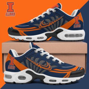 Illinois Fighting Illini Shoes 2025 Version Custom Name 135