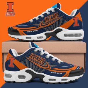 Illinois Fighting Illini Shoes 2025 Version Custom Your Name