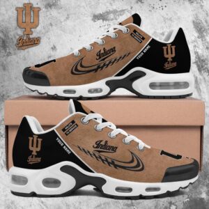Indiana Hoosiers Shoes 2025 Version Custom Name, Shoes For Football Fans, Fan Gifts Ph637