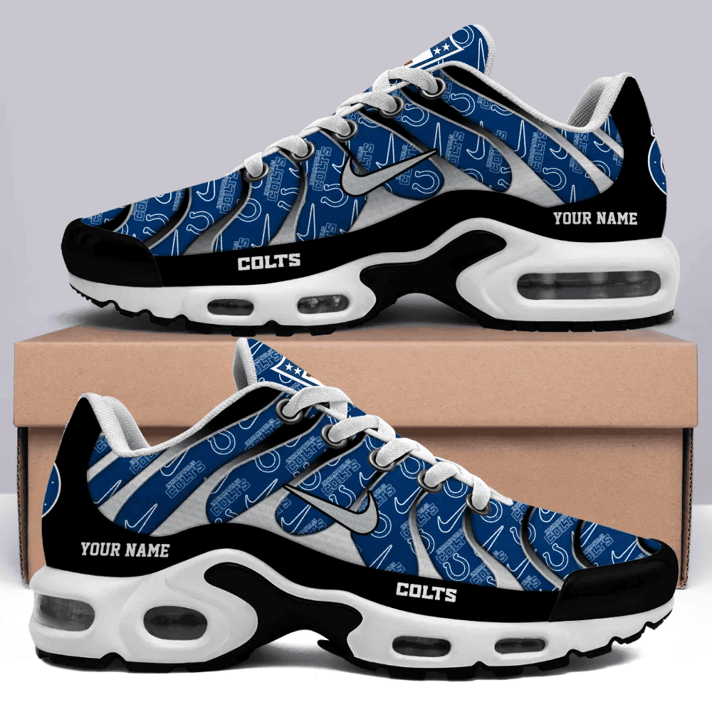 Indianapolis Colts Personalized Name Team Mix Colors V5 Shoes Air Cushion Sneakers 1 Indianapolis Colts Personalized Name Team Mix Colors V5 Shoes Air Cushion Sneakers