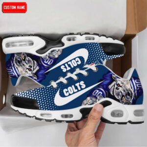 Indianapolis Colts Premium Air Max Plus Sport Sneakers For Fan Gifts