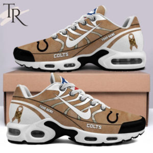 Indianapolis Colts Salute To Service Personalized Air Max Shoes Air Cushion Sneakers