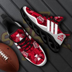 Iowa State Cyclones Black Max Soul Shoes 2025 Versions Custom Name 466