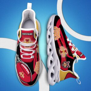 Iowa State Cyclones White C Sneakers 2025 Version Personalized Your Name 090