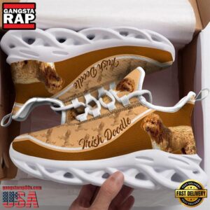 Irish Doodle Dogs Lover Air Max Shoes Air Cushion Sneakers, Running Sneakers