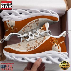Jack Russell Terrier Dogs Lover Air Max Shoes Air Cushion Sneakers, Running Sneakers