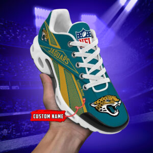Jacksonville Jaguars Custom Name Air Max Shoes Air Cushion Sneakers