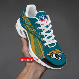 Jacksonville Jaguars Custom Name Shoes Air Cushion Sneakers