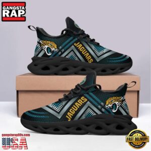 National Football League Jacksonville Jaguars Pattern Air Max Shoes Air Cushion Sneakers