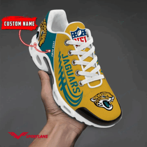 Jacksonville Jaguars Personalized Shoes Air Cushion Sneakers Dttns